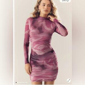 NWT Anthropologie Rose Print Dress size small